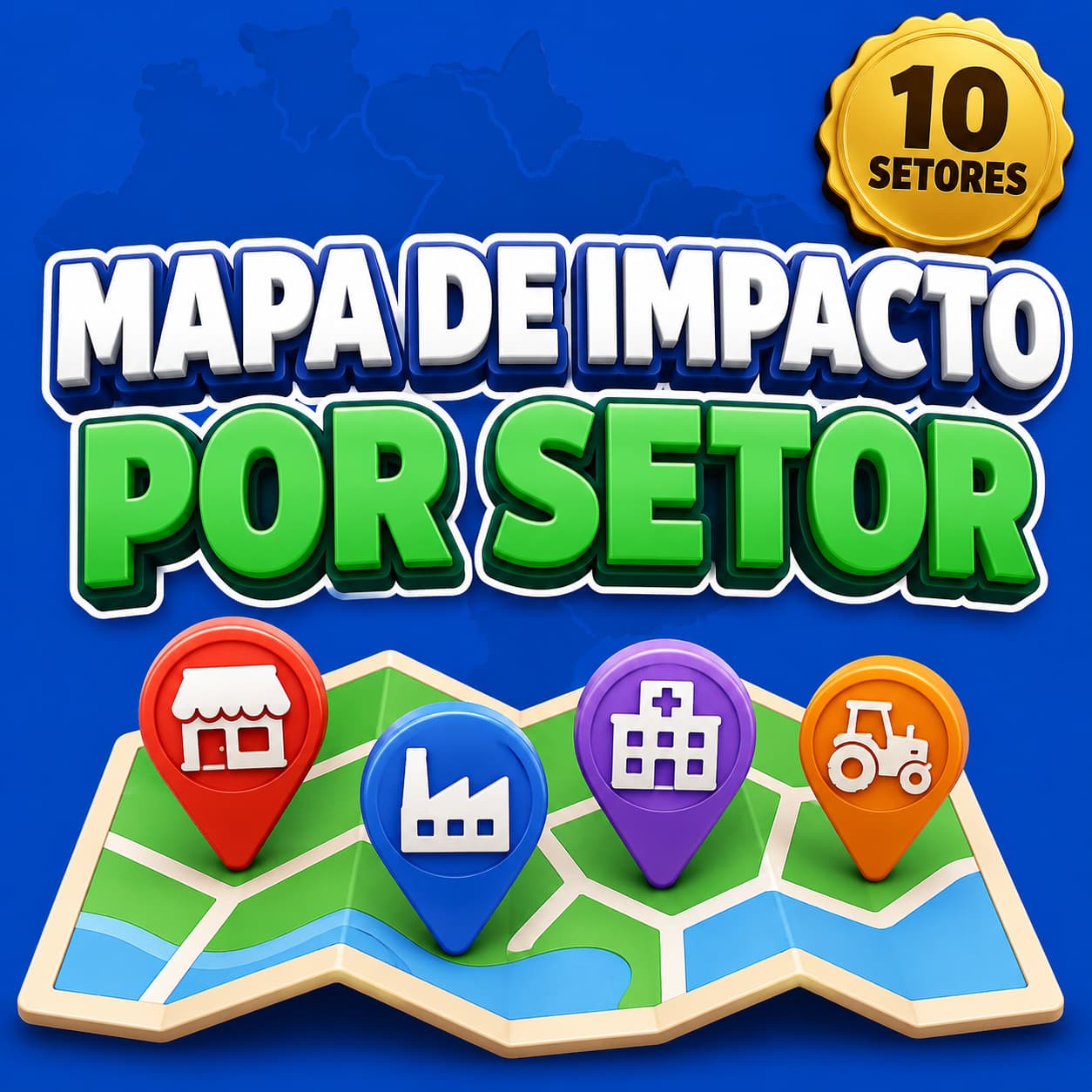 Mapa de Impacto por Setor