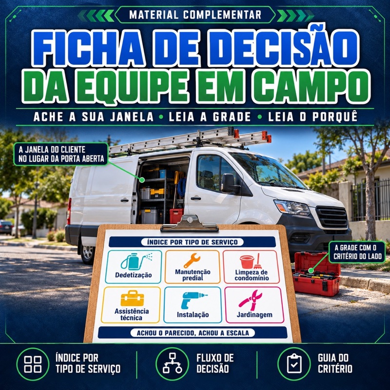 Ficha de Decisão da Equipe em Campo