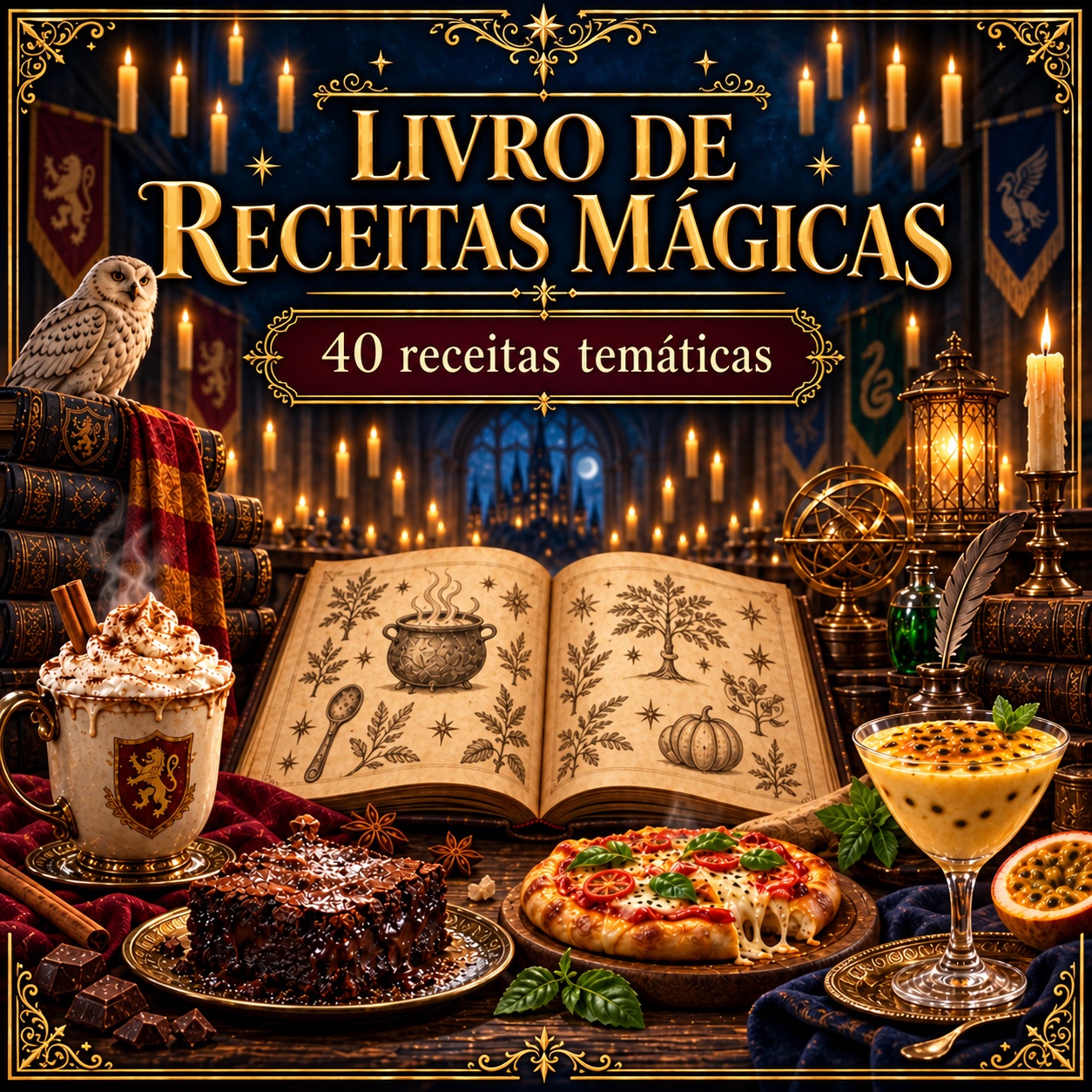 Livro de Receitas Mágicas