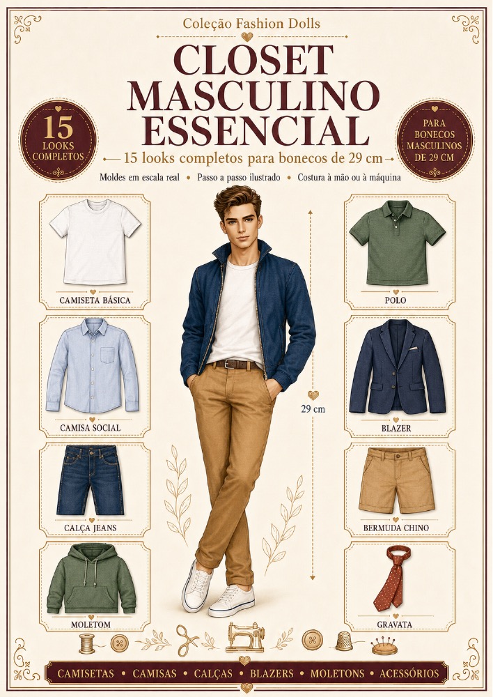 Closet Masculino Essencial