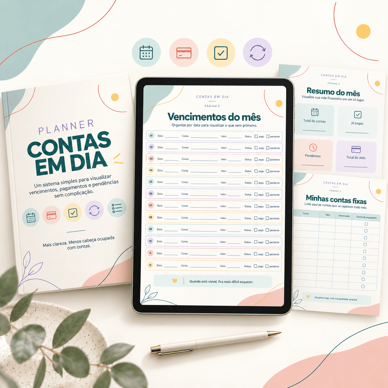 Planner Contas em Dia