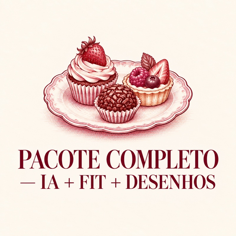 Pacote Completo IA Fit e Desenhos
