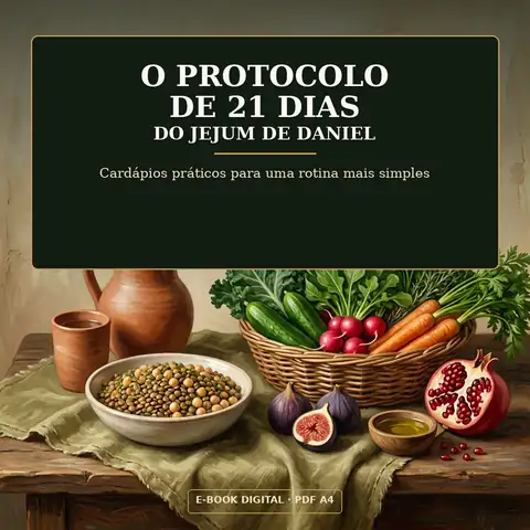 Protocolo de 21 Dias do Jejum de Daniel