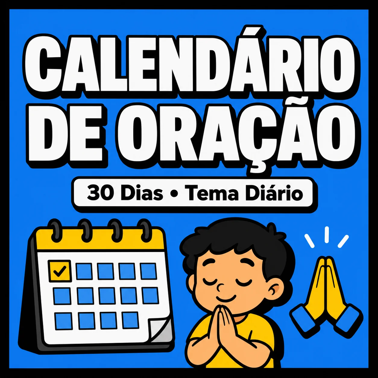 Calendário de Oração 30 Dias