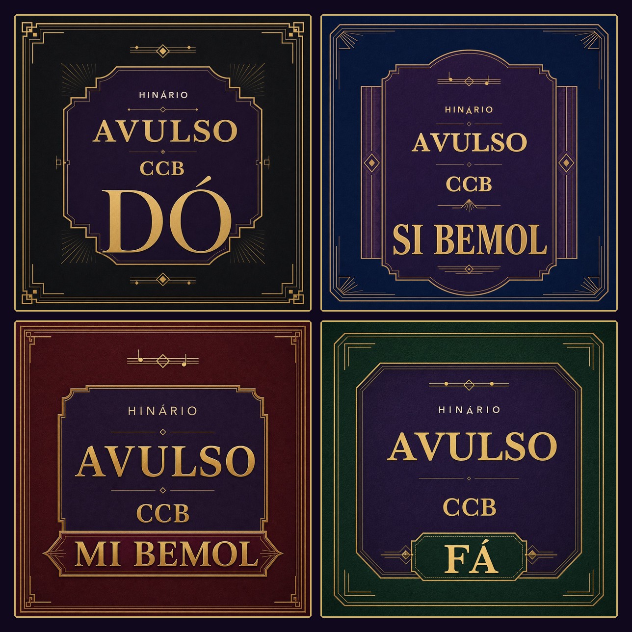 Hinário de Avulsos - Instrumentos