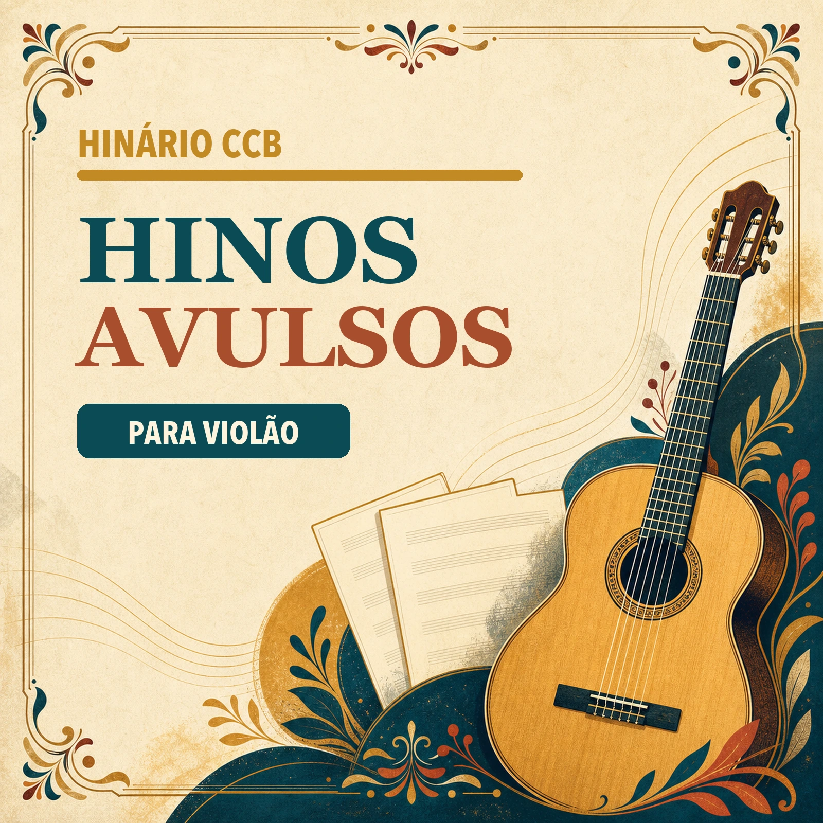 Hinário Avulso Cifrado - Violão 