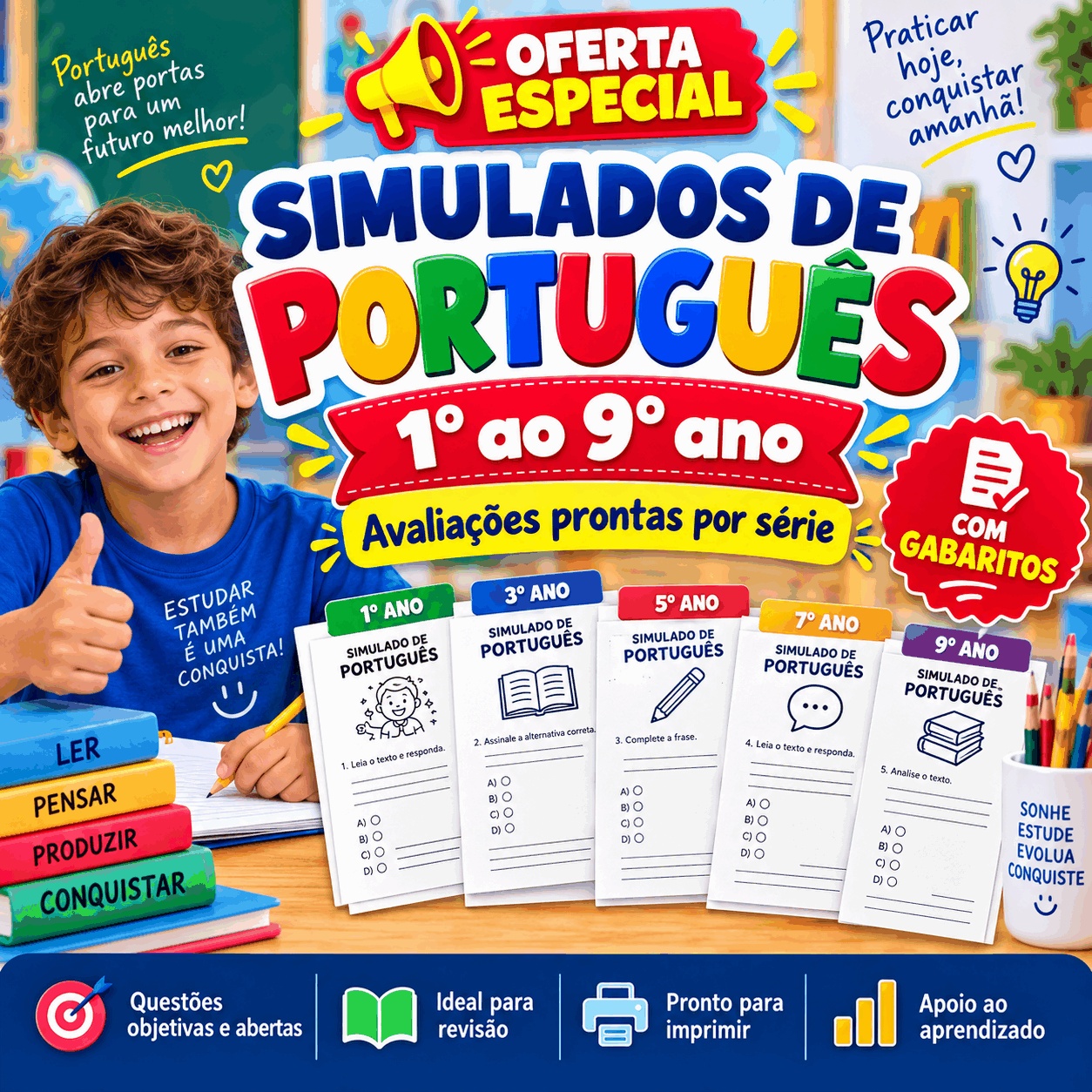 +150 Simulados de Português
