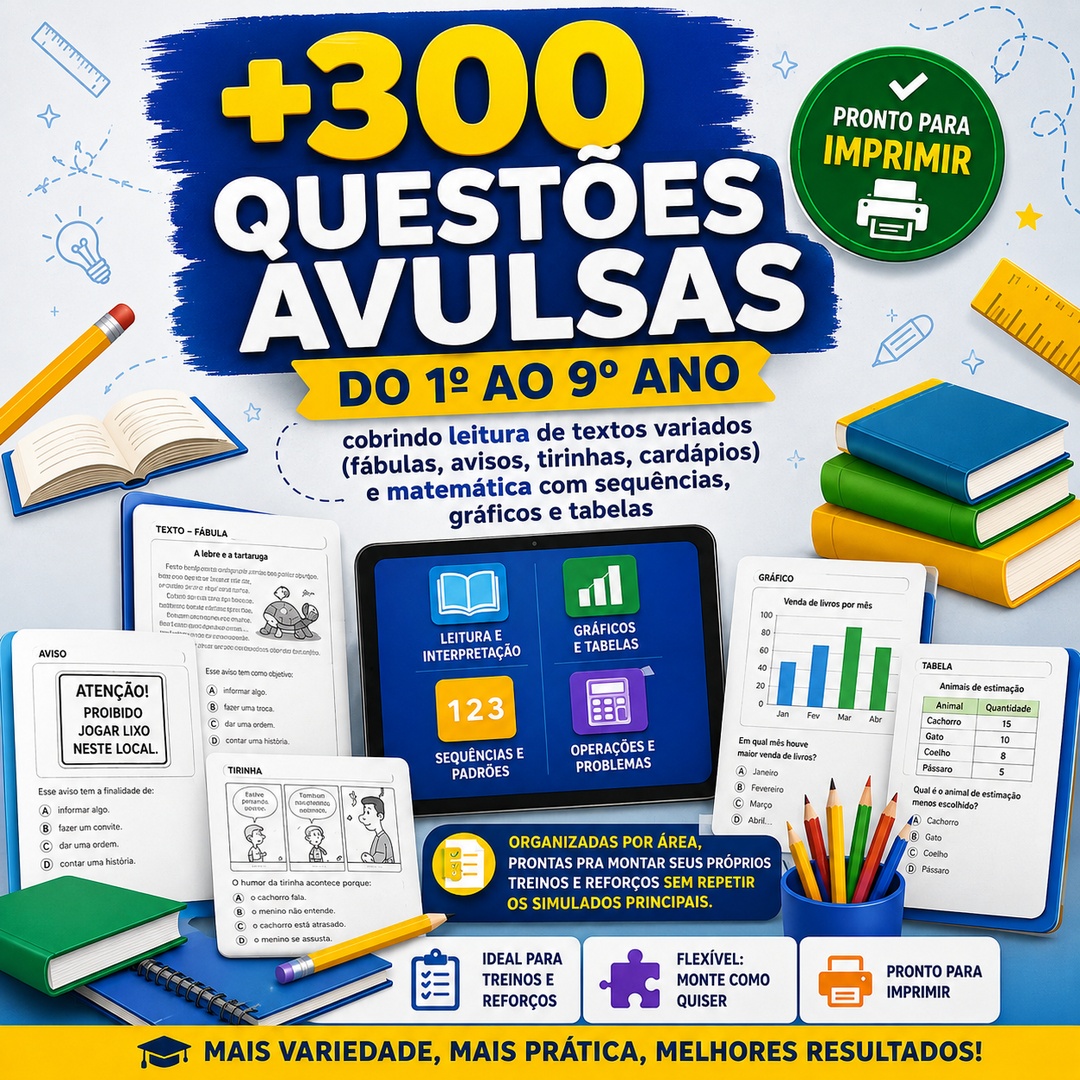 Banco de Questões por Área e Descritor