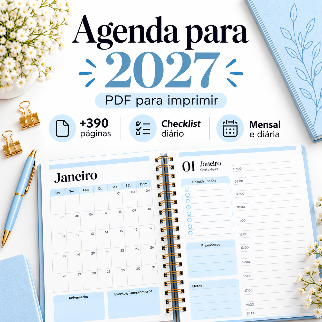 Agenda para 2027