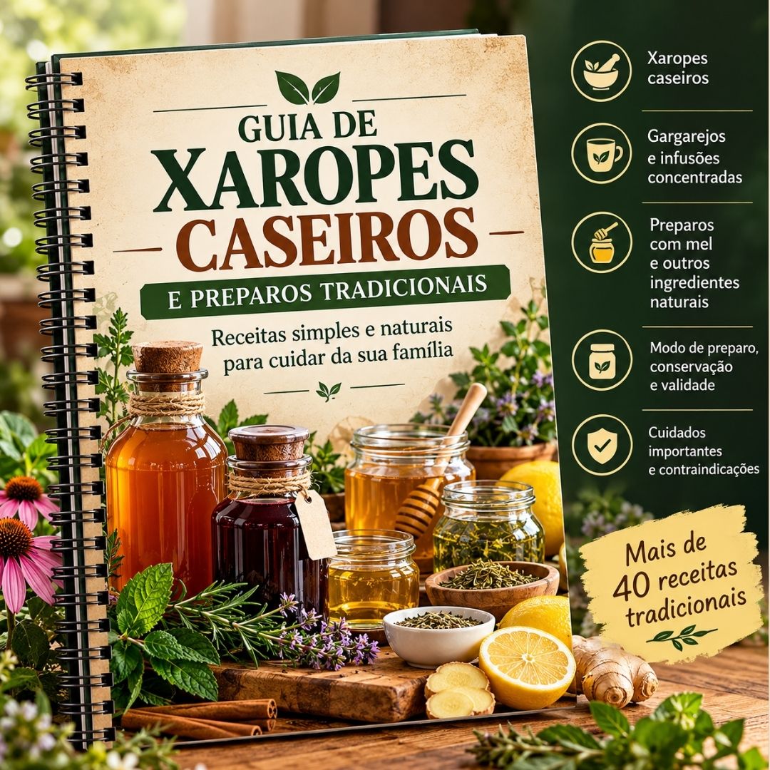 Guia de Xaropes Caseiros e Preparos 
