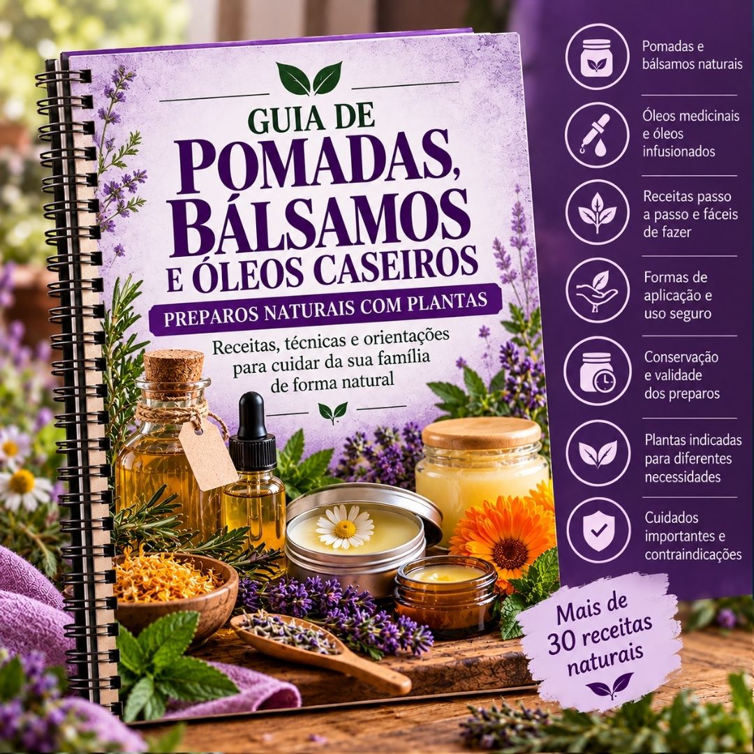 Guia de Pomadas, Bálsamos e Óleos