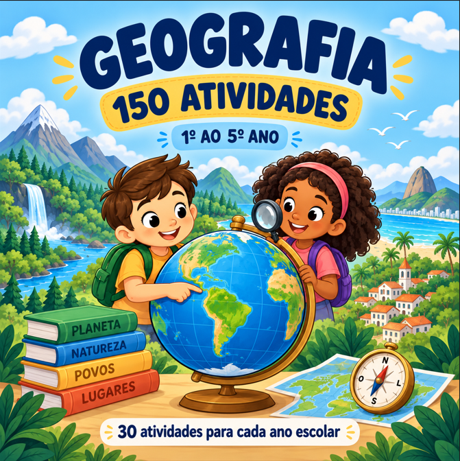 150 Atividades de Geografia 1º ao 5º ano