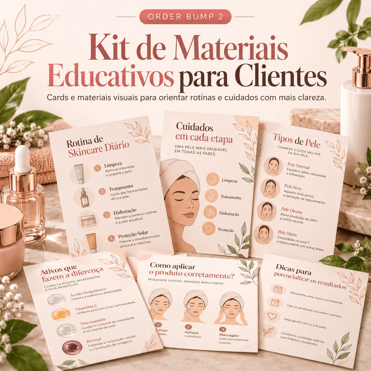 Materiais Educativos para Clientes