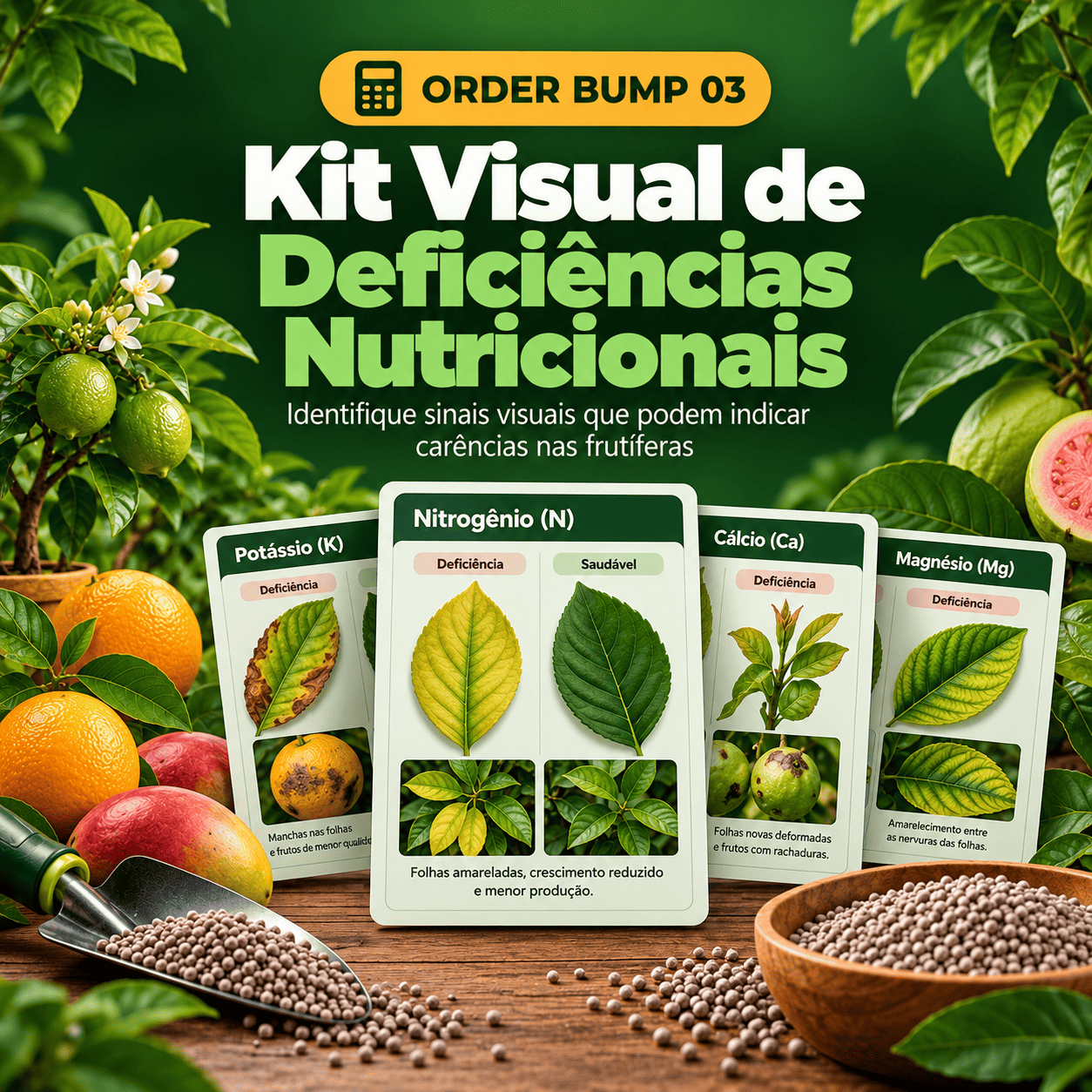 Kit Visual de Deficiências Nutricionais