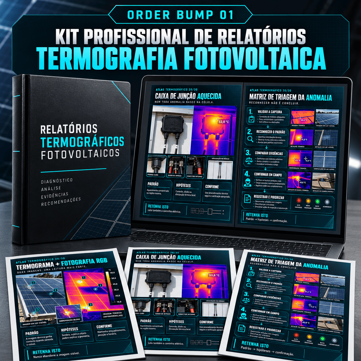 Kit de Relatórios Termográficos