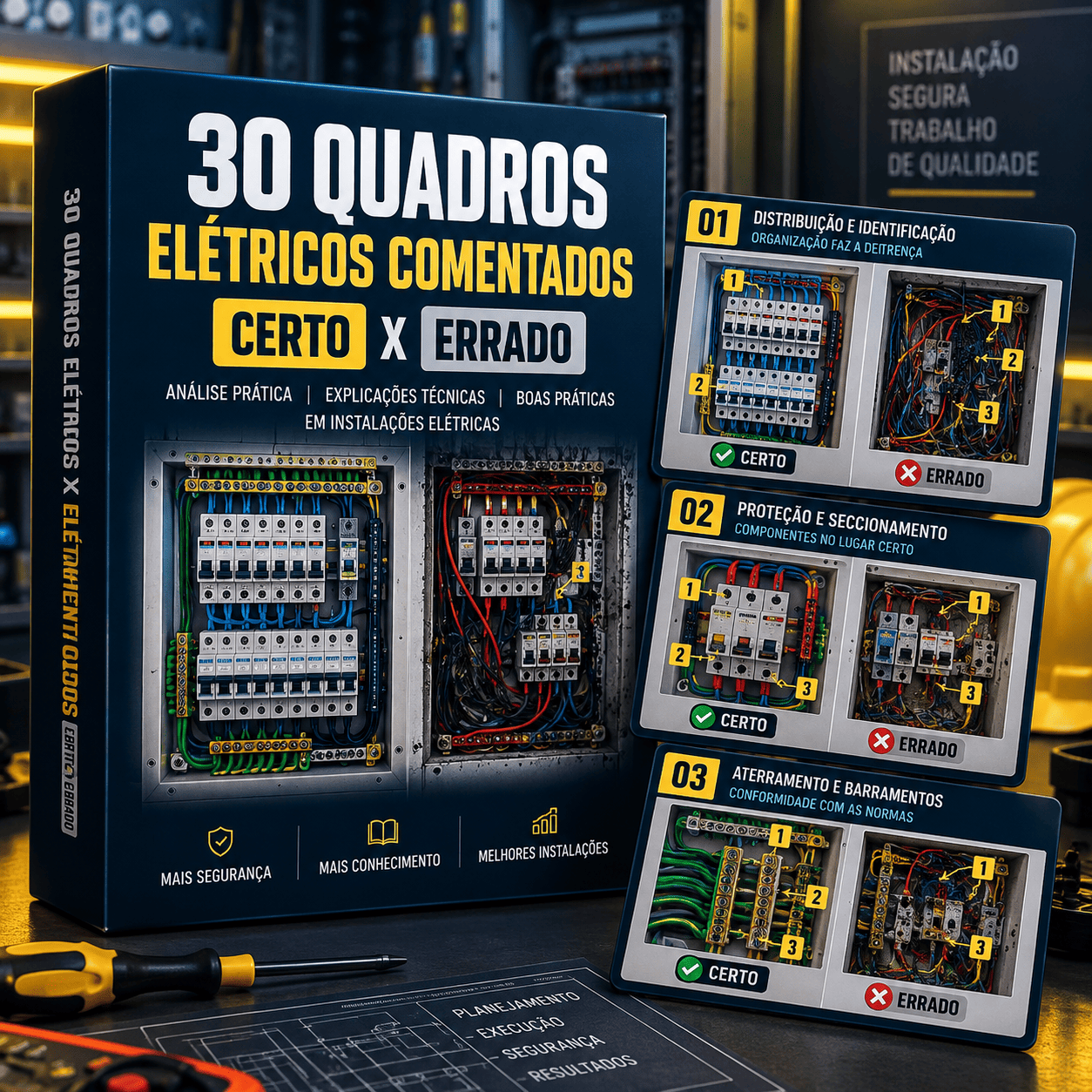 30 Quadros Elétricos Comentados 