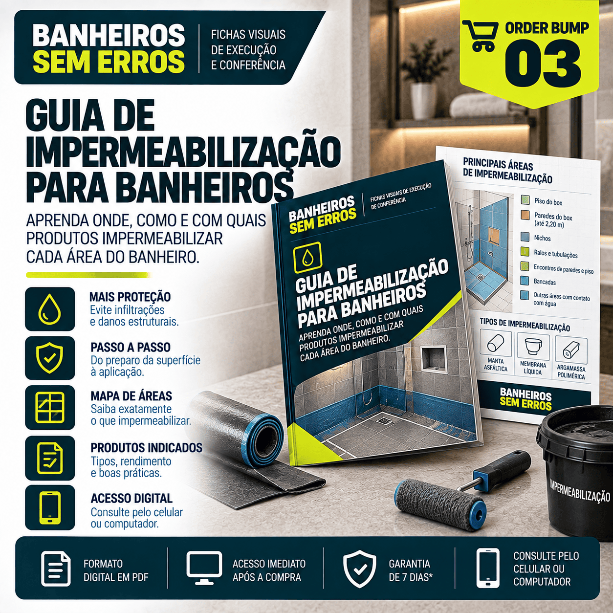 Guia de Impermeabilização para Banheiros