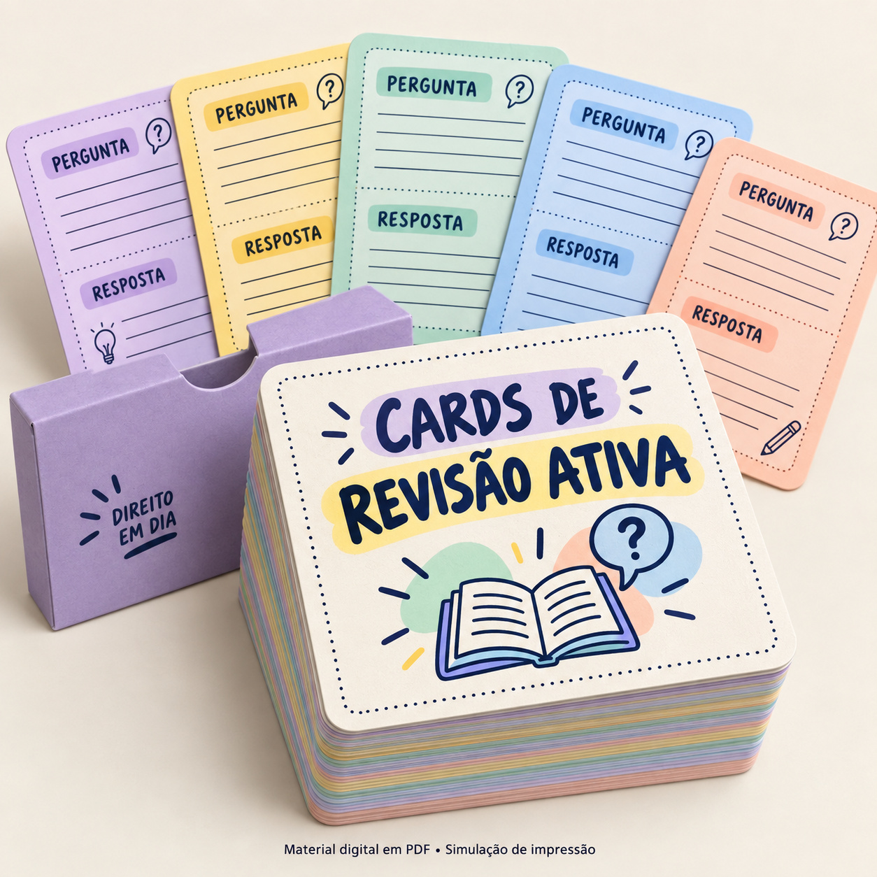 Cards De Revisão Ativa