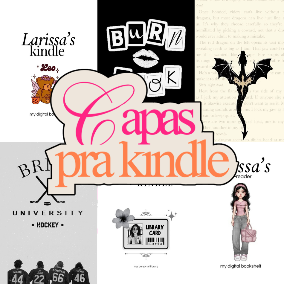Capas personalizadas para o Kindle 