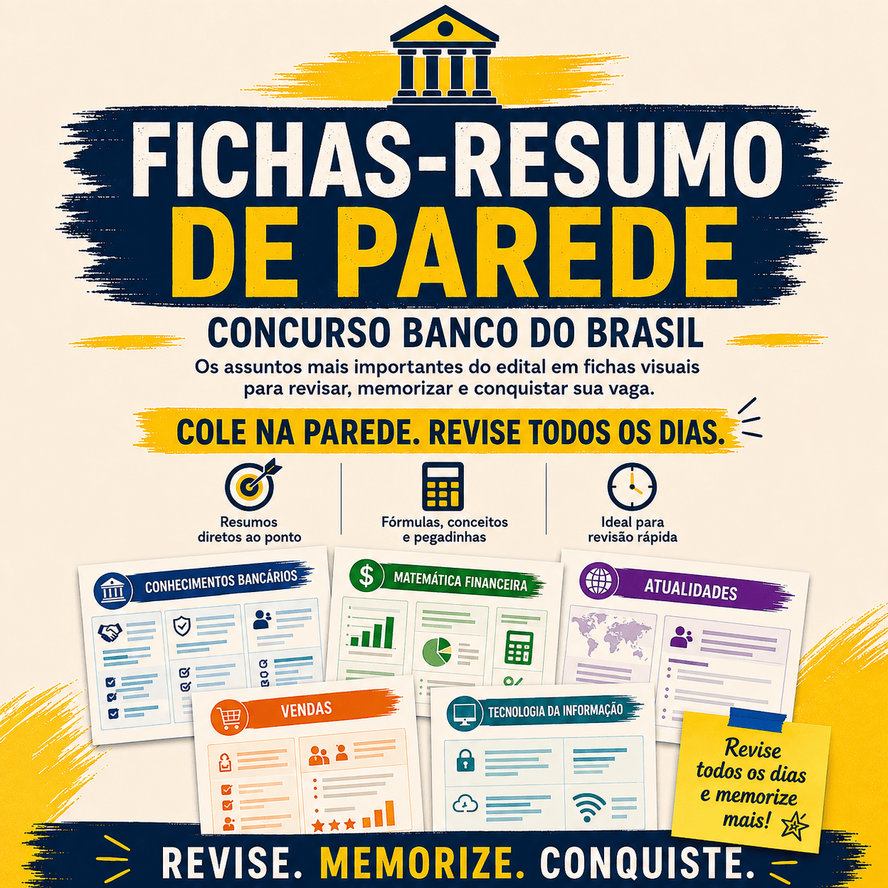 Fichas Resumo de Parede - BB