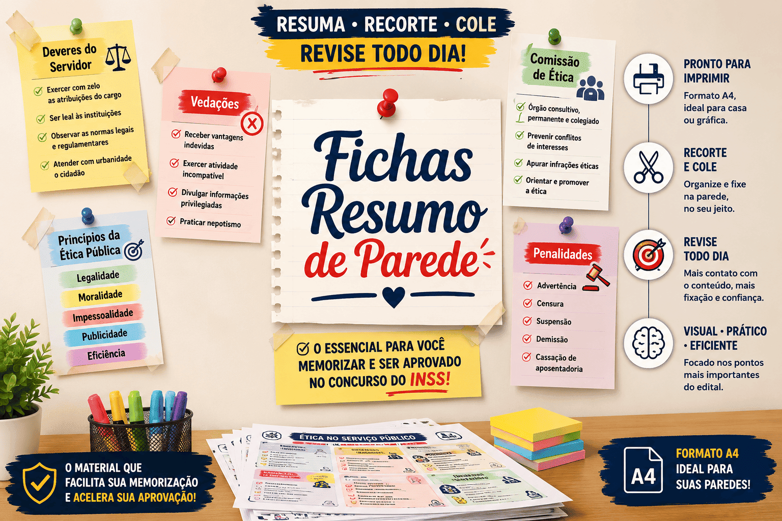 Fichas Resumo de Parede