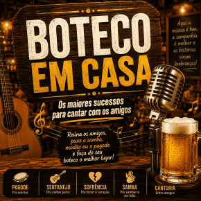 Buteco em Casa