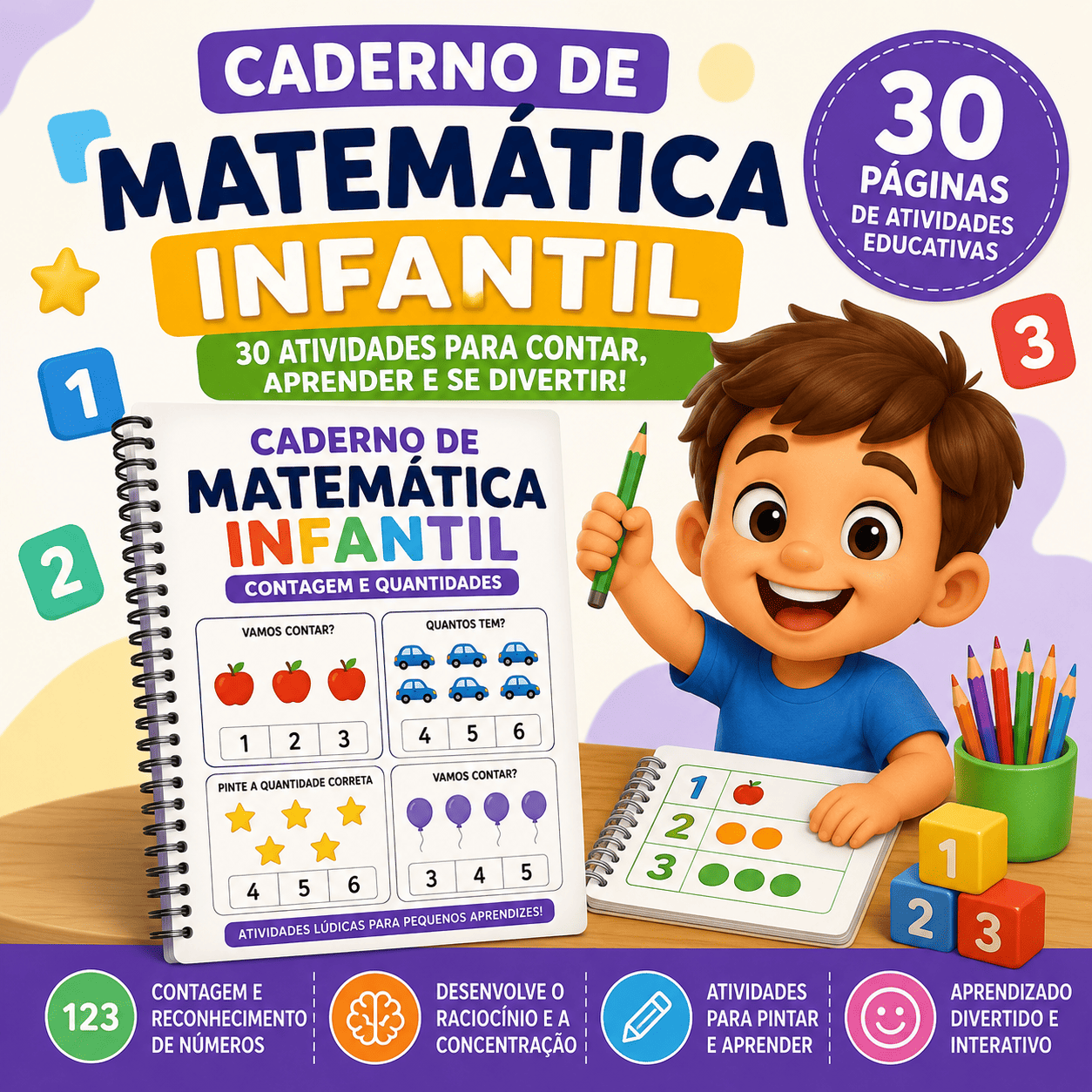 🔢 Caderno dos Números Divertidos