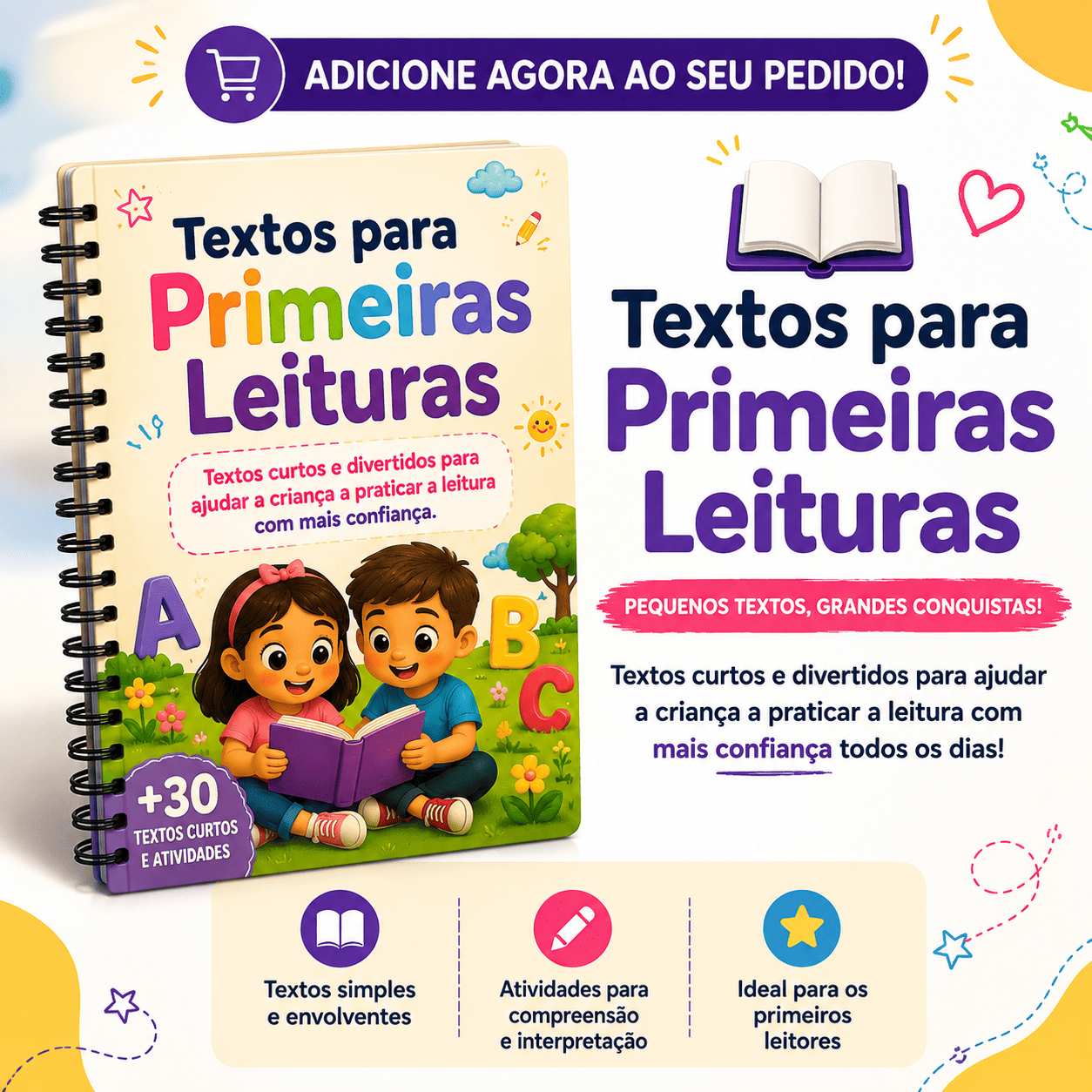 📖 Textos para Primeiras Leituras