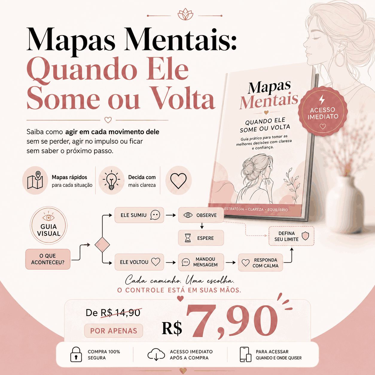 Mapas Mentais - Quando ele some e volta