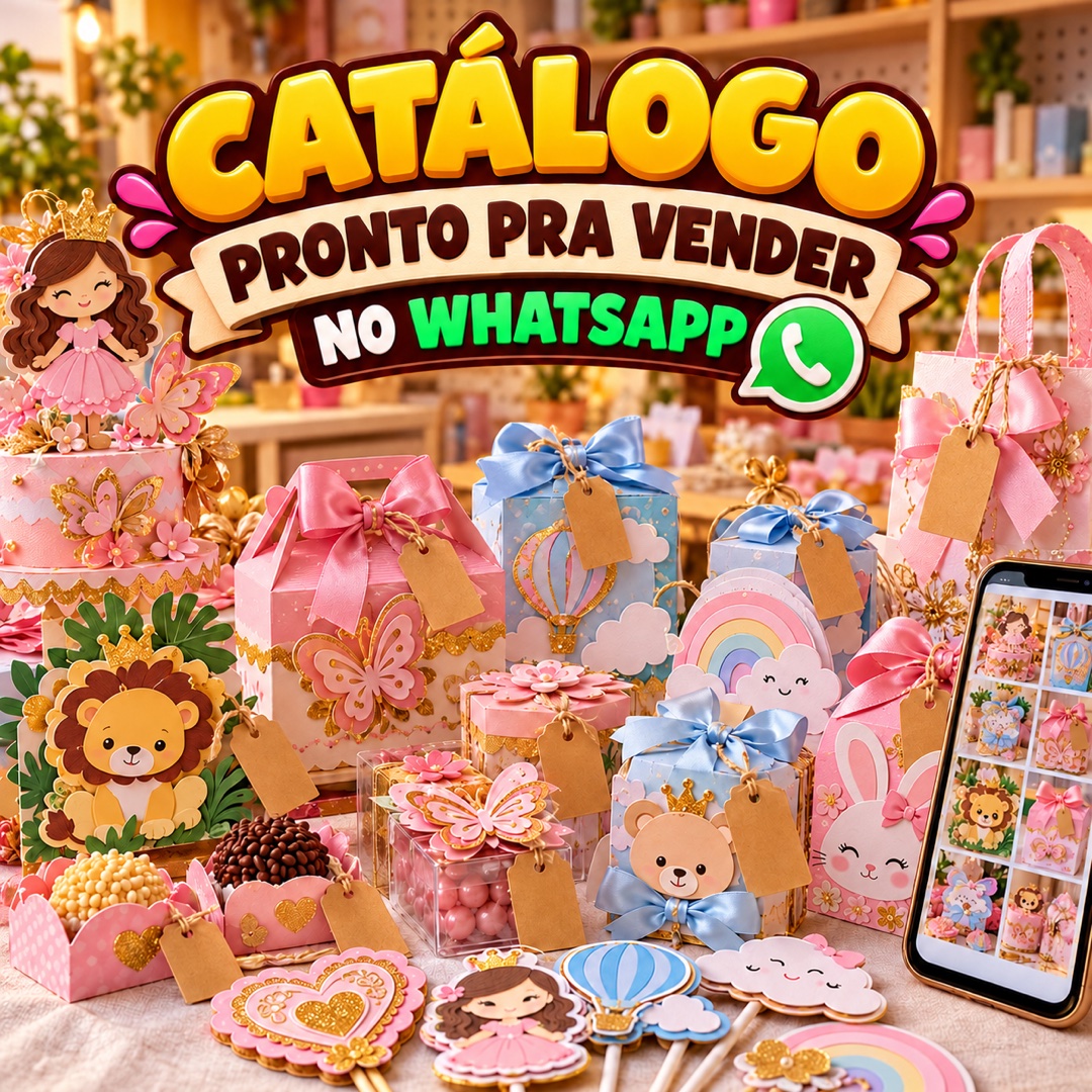 Catálogo Pronto para Vender no Whatsapp