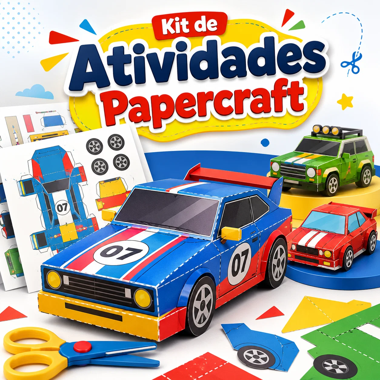 ✂️ Kit de Atividades Papercraft