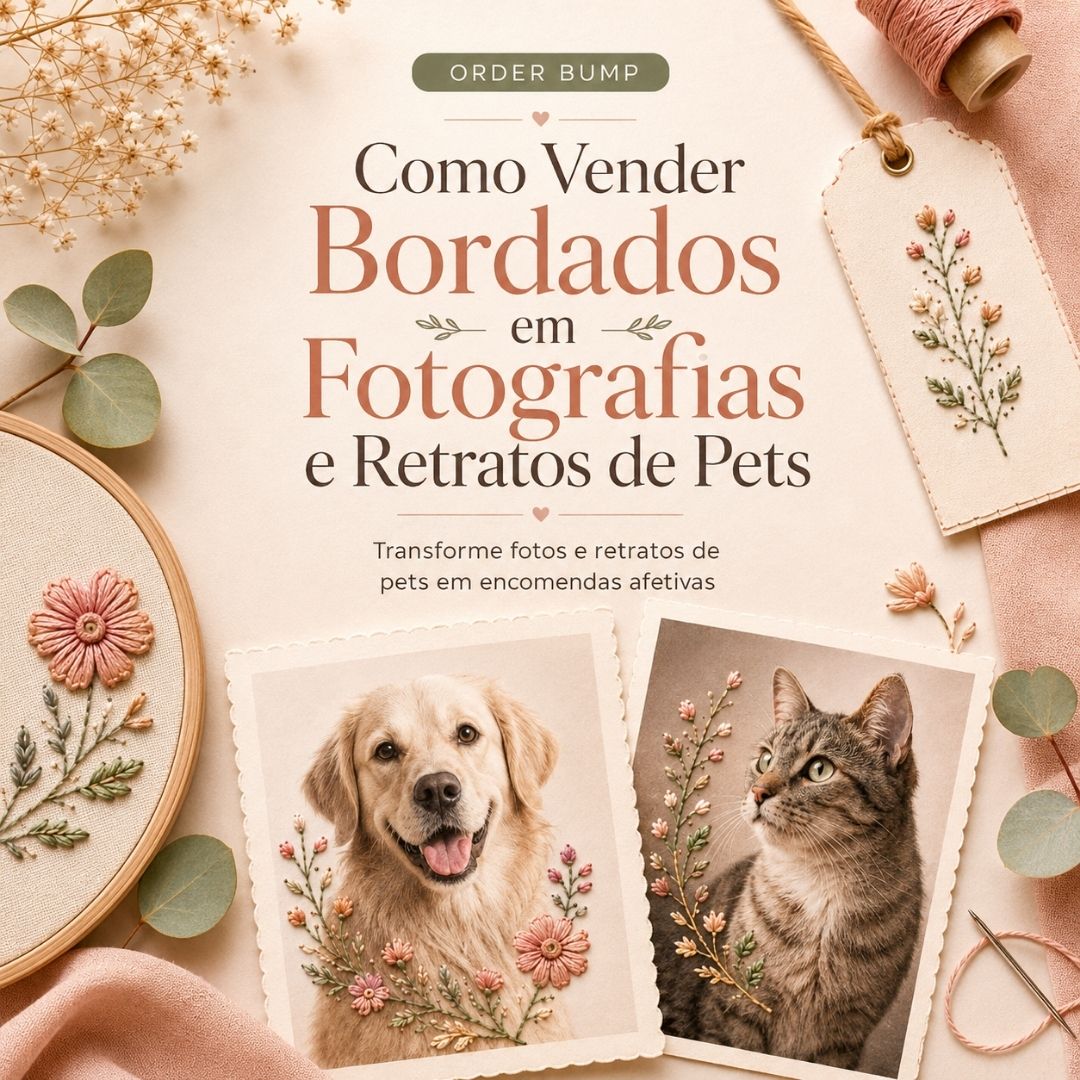 Renda Extra com Bordado em Fotografias