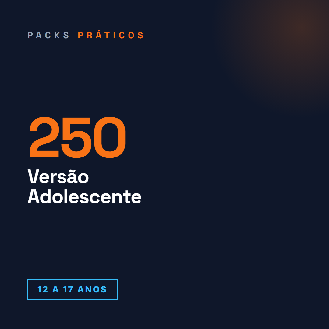 Pra quem também atende adolescente