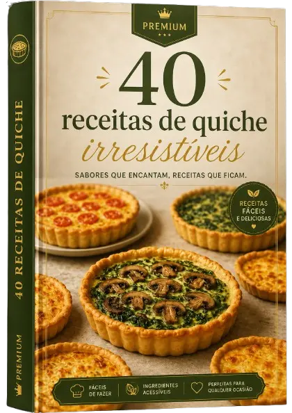 RECEITAS DE QUICHES IRRESISTÍVEIS