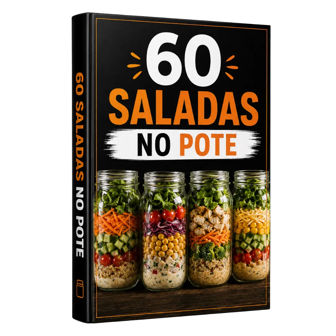 +60 Saladas Fitness no Pote 