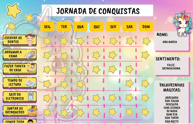 Jornada de Conquistas Infantil