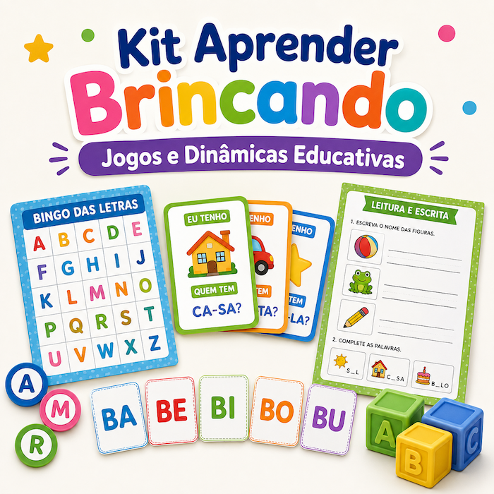 🎲 Kit Aprender Brincando