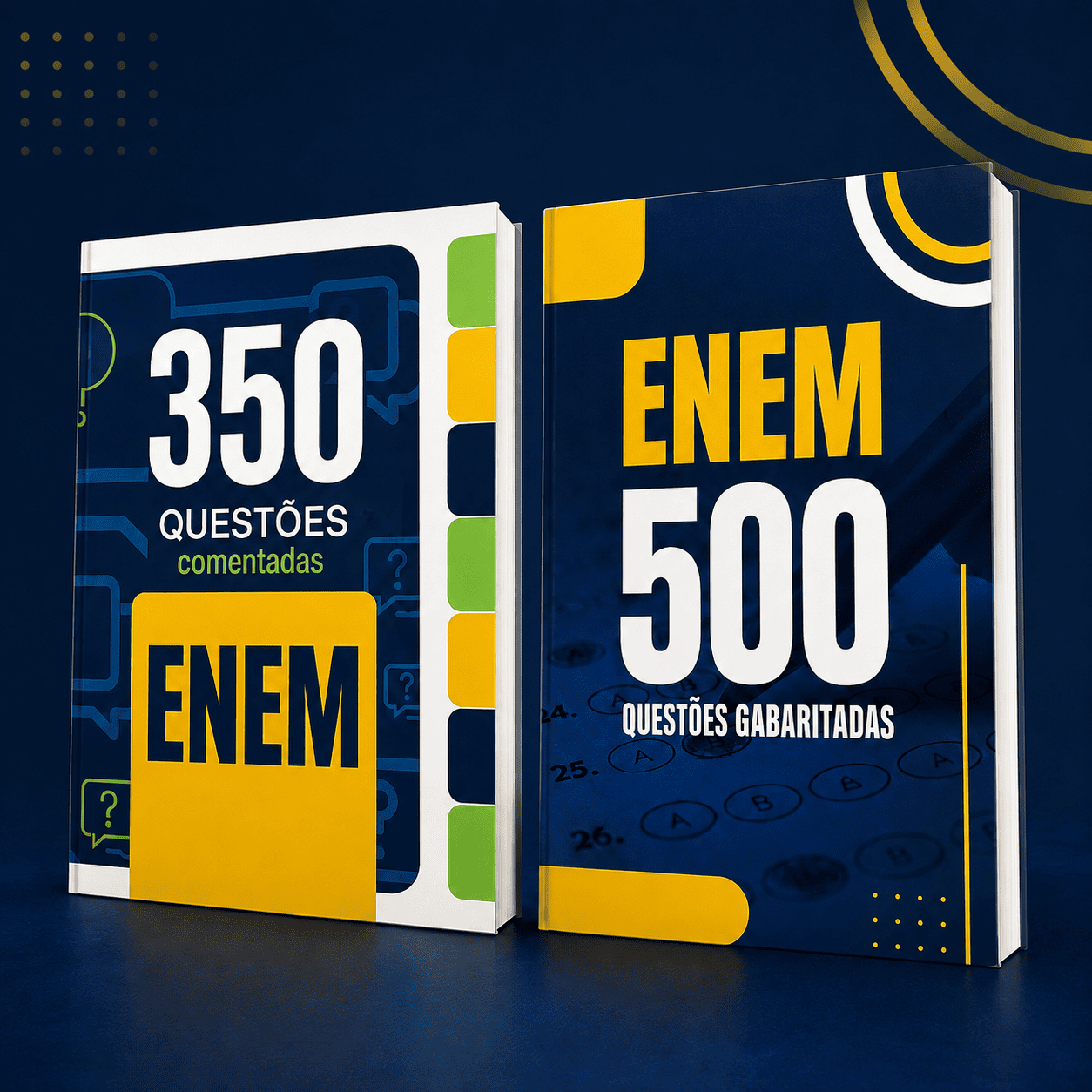 850 Questões ENEM: Treino + Gabarito