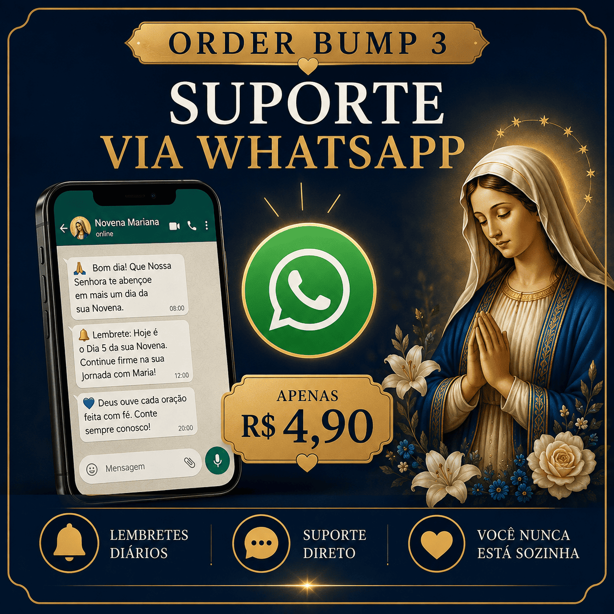 Suporte Prioritário via WhatsApp