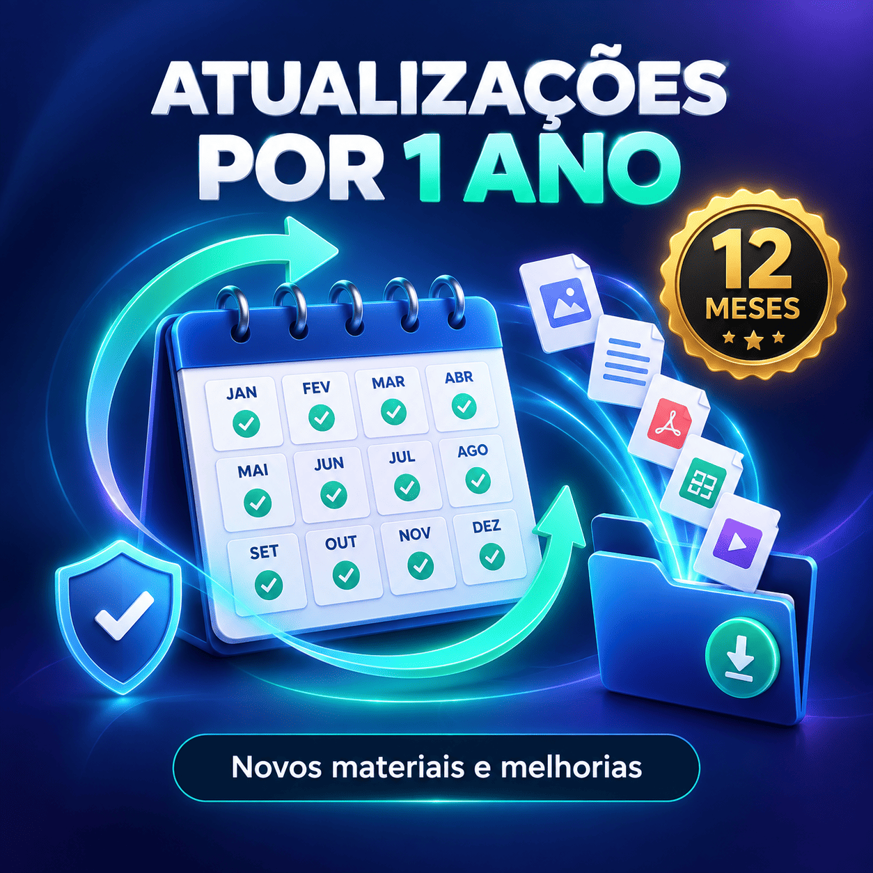 🔄 Quero atualizações por 1 ano