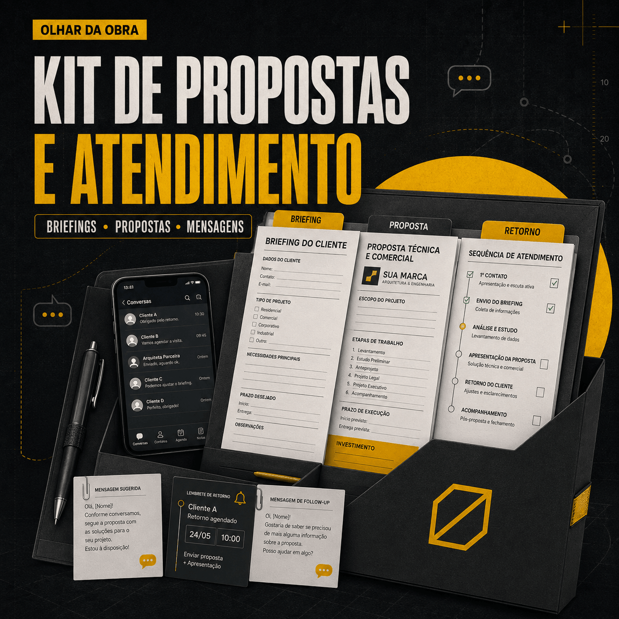 Kit de Propostas e Atendimento