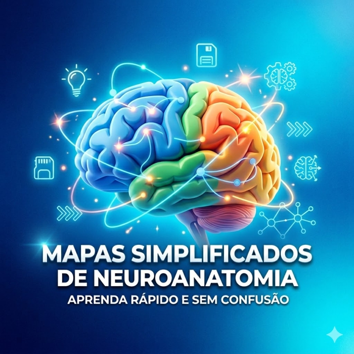+20 Mapas Ultra Simplificados de Neuroanatomia