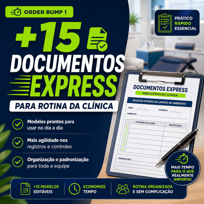 +15 Documentos para Rotina da Clínica