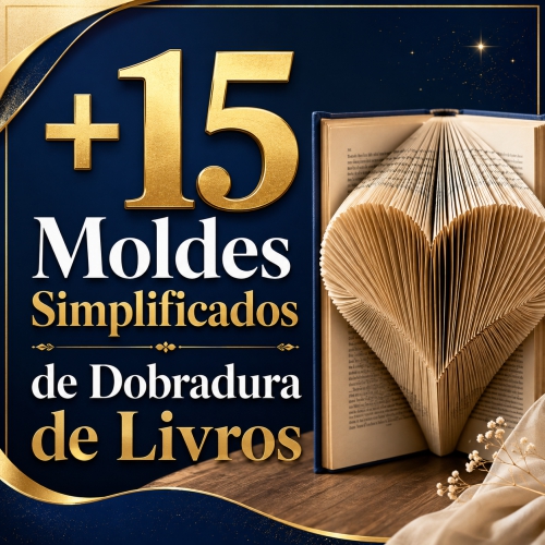 +15 Moldes Simplificados de Dobraduras