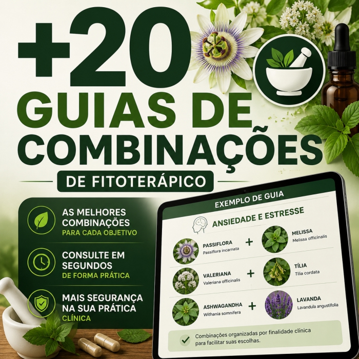 20 Guias de Combinações de Fitoterápicos
