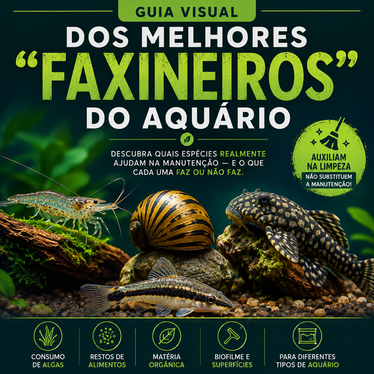 Guia dos Melhores Faxineiros do Aquário