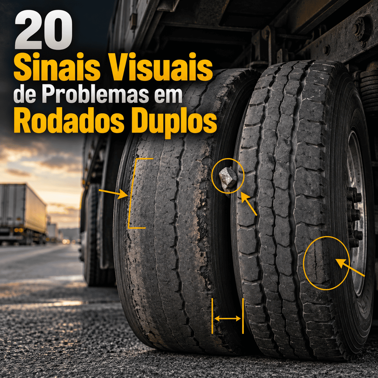 20 Sinais Visuais de Problemas em Rodado