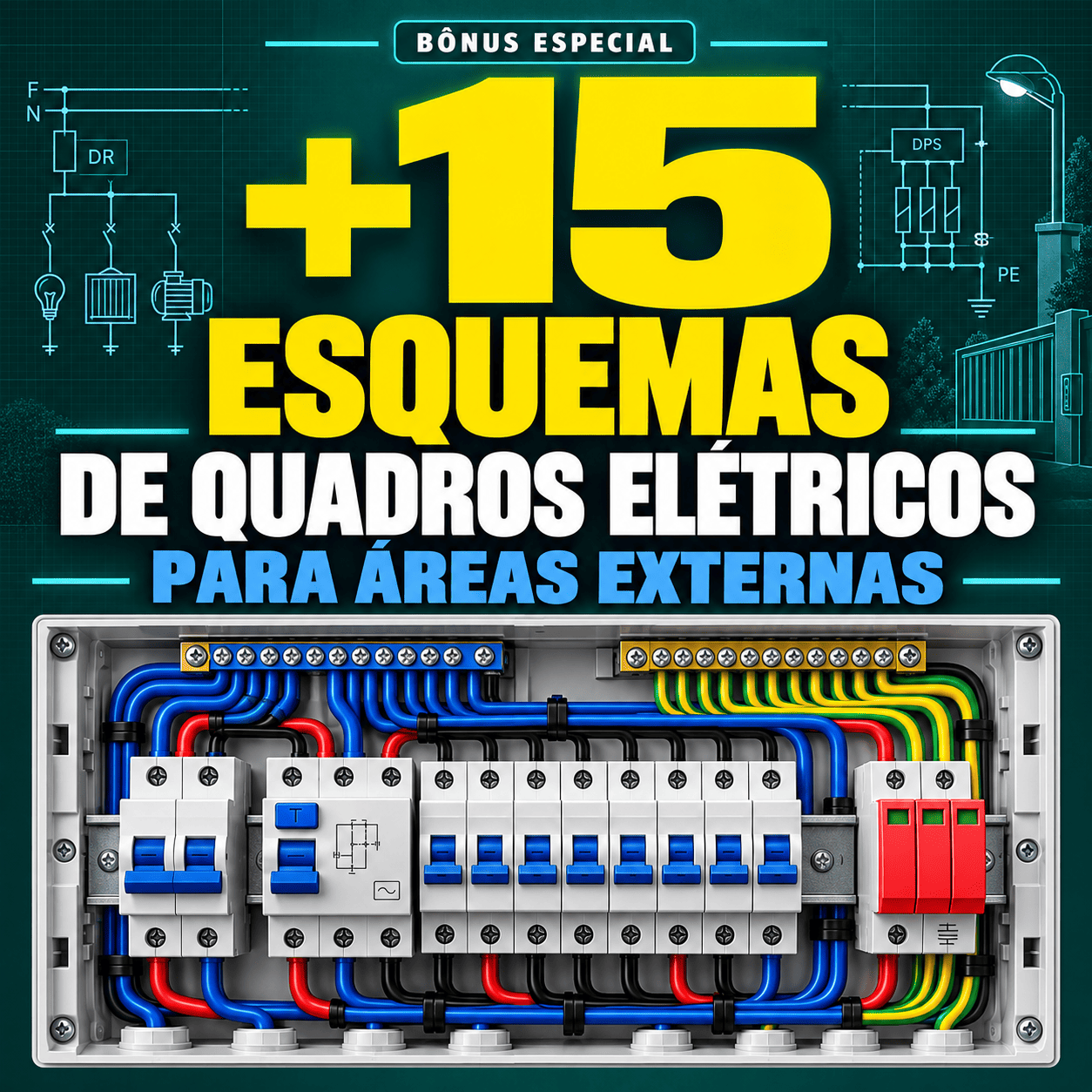 15 Esquemas para Áreas Externas