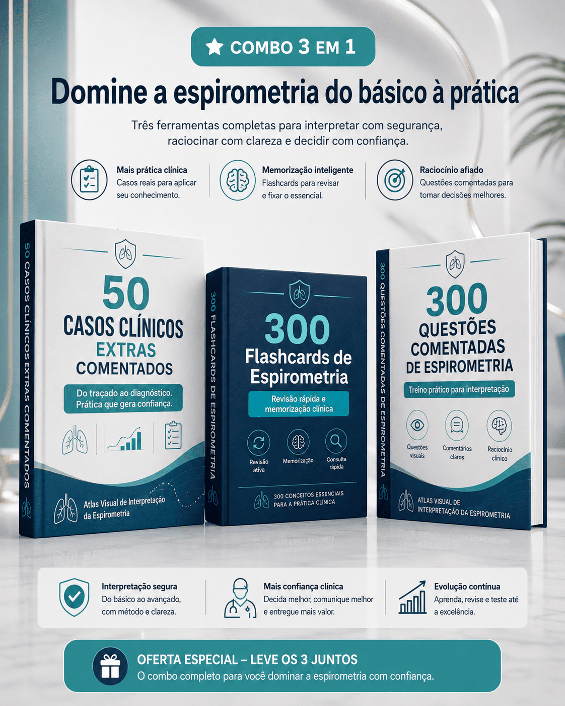 Combo 3 em 1