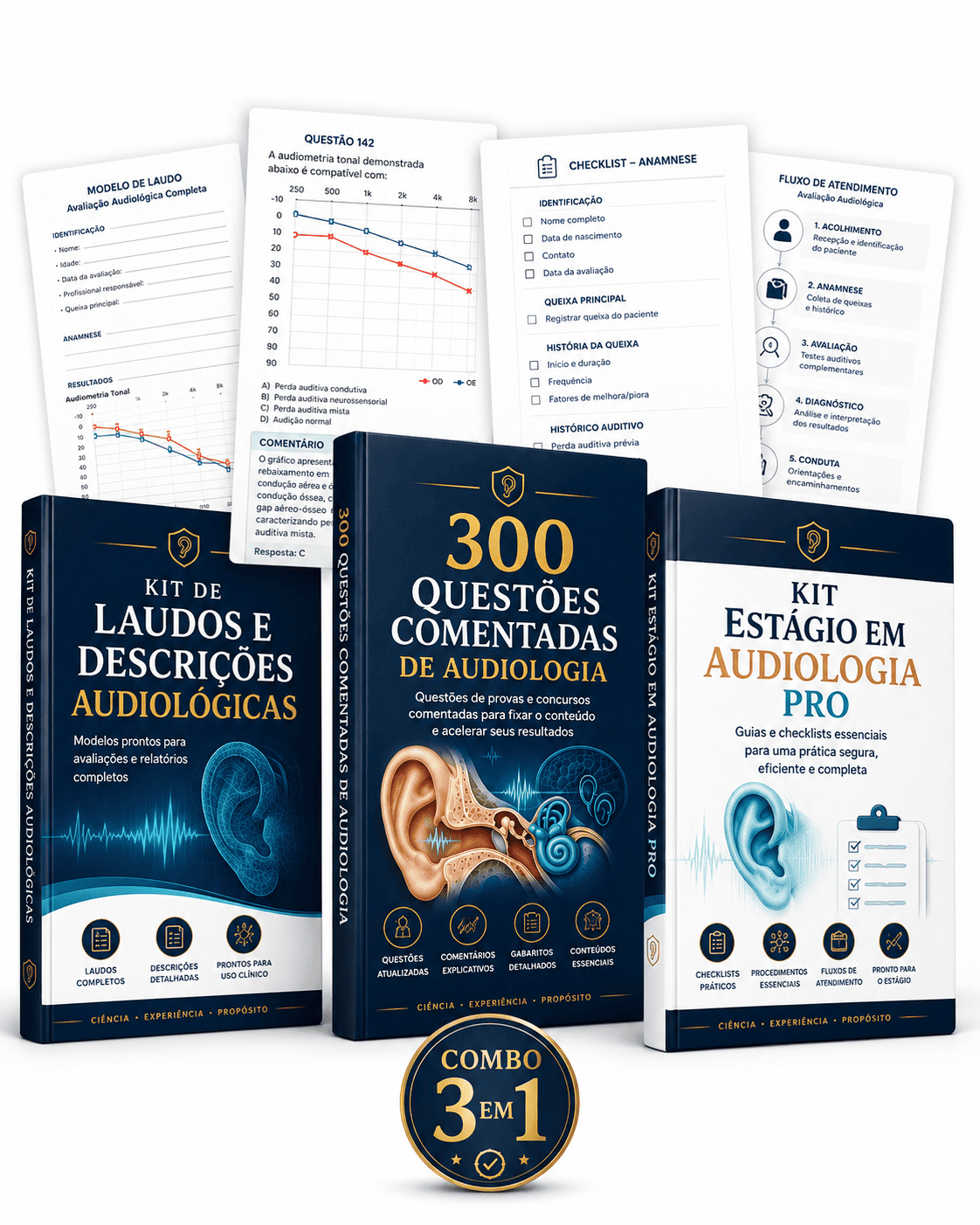 Combo 3 em 1